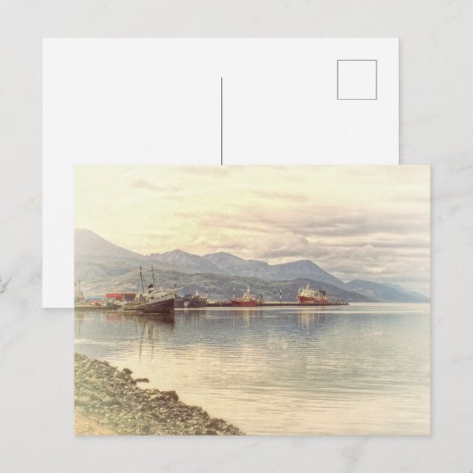 Sleepboot aan het Worlds End Briefkaart (Voorkant / Achterkant)