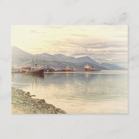 Sleepboot aan het Worlds End Briefkaart (Voorkant)