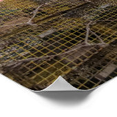 Sleepboot bij zonsopgang poster (Hoek)