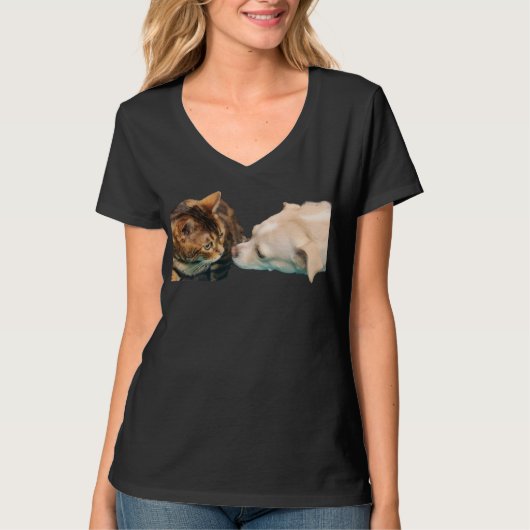 Sleepboot en vriend t-shirt (Voorkant)