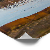 Sleepboot in de haven, Ushuaia, Argentinië Poster (Hoek)