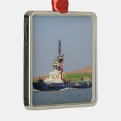 Sleepboot Millgarth Metalen Ornament (Rechts)