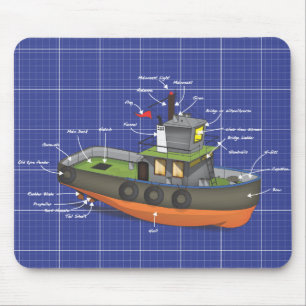 Sleepboot Muismat