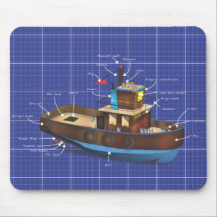 Sleepboot Muismat