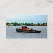 Sleepboot Norfolk Virginia Visitekaartje (Achterkant)