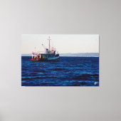 Sleepboot op Mutiny Bay #3 Canvas Afdruk (Voorkant)