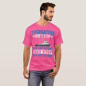 Sleepboot Operator Towboat Captain Tugboat Captain T-shirt (Voorkant volledig)