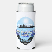 Sleepboot Racing Brandstof, Water, Speed Boating Seltzer Blikjeskoeler (Seltzer Achterkant)