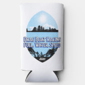 Sleepboot Racing Brandstof, Water, Speed Boating Seltzer Blikjeskoeler (Voorkant)