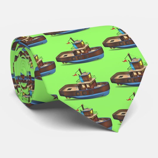 Sleepboot Stropdas (Opgerold)