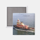 Sleepboot, Zachary Reinhauer, New York Magneet (Voorkant / Achterkant)