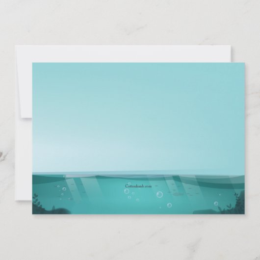 sleepbootuitnodiging kaart (Achterkant)