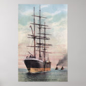 Sleepboten Een schip naar Zee slepen Poster (Voorkant)