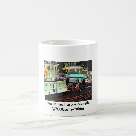 sleepboten in de haven, Olympia2, sleepboten in de Koffiemok (Center)