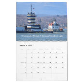 Sleepboten met vuurtorens 2024 Kalender (Mar 2027)