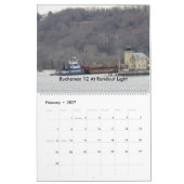 Sleepboten Op De Hudson Rivier 2026 Kalender (Feb 2027)