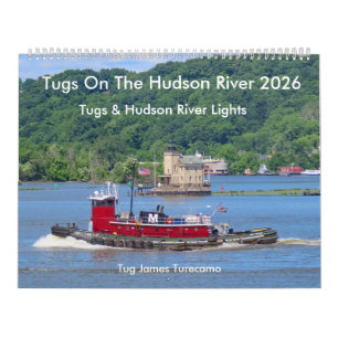 Sleepboten Op De Hudson Rivier 2026 Kalender