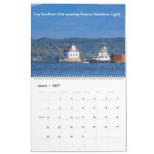 Sleepboten Op De Hudson Rivier 2026 Kalender (Mar 2027)