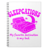 Sleepcations Notitieboek (Voorkant)