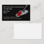 sleepdiensten voor zwaar gebruik visitekaartje (Voorkant / Achterkant)