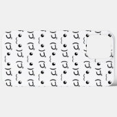 Sleepende emoticon (づ ◕ ‿ ◕) づ Japanse Kaomoji Case-Mate iPhone Case (Achterkant (horizontaal))