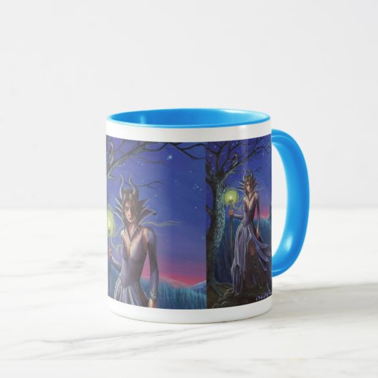 Sleepende Mok, mooie Mok, lichte Mok (Voorkant rechts)