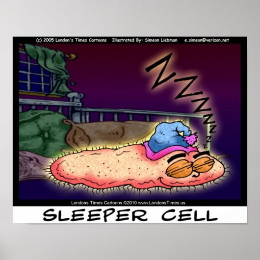 Sleeper Cell Grappige Verzamelaar Kunst Posters (Voorkant)