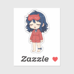 Sleeper Mita Chibi Miside Game Kunst Sticker