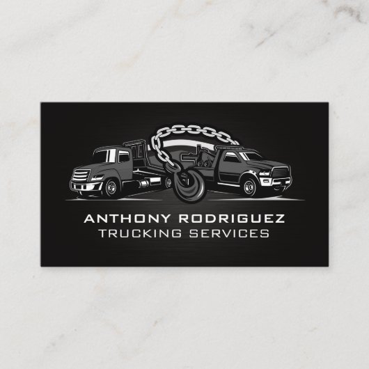 Sleepers en vrachtwagens | Bestuurder Visitekaartje (Voorkant)