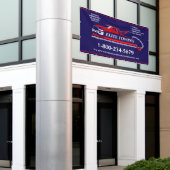 Sleeperservice Banner Weghulp (Buitenkant Gebouw)