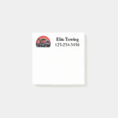Sleeperservice of elk bedrijfslogo post-it® notes (Voorkant)