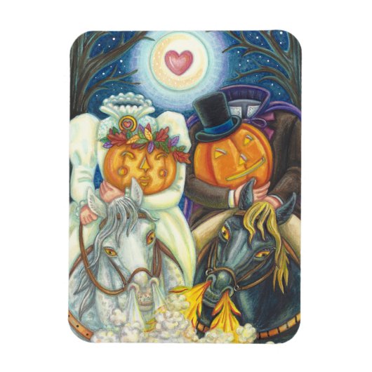 SLEEPHOLLOW WEDING HALLOWEEN MAGNET-rechthoek Magneet (Verticaal)