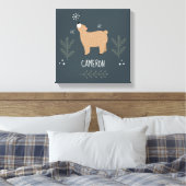 Sleepig Beer Canvas Afdruk (Insitu (Slaapkamer))