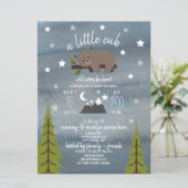 Sleepig Beer Keuter Neutraal Baby shower 6,5 x 8,7 Kaart (Staand voorkant)