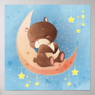 Sleepig Beer Poster
