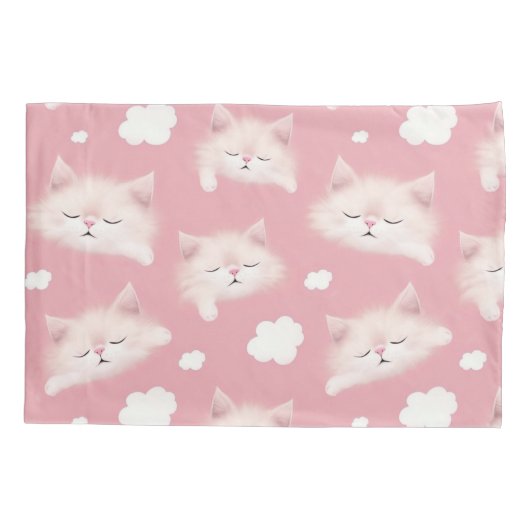 Sleepig kat kussensloop (Achterkant)