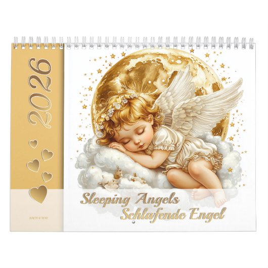 Sleeping Angels – Schlafende Engel 2026 Kalender (Hoes)