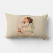 Sleeping Baby Guardian Angel Kussen (Achterkant)