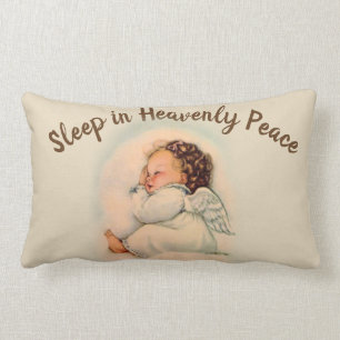 Sleeping Baby Guardian Angel Kussen