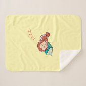 Sleeping Baby Monkey Blanket beroemd gemaakt door  Sherpa Deken (Voorkant (horizontaal))