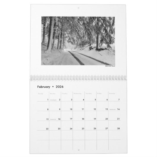 Sleeping Bear Dunes Calendar Kalender (Feb 2026)