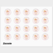 Sleeping Bear – We Can Bearly Wait Ronde Sticker (Vel)