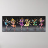 Sleeping Beauty Ballet Fairies Poster (Voorkant)