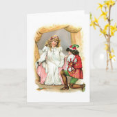 Sleeping Beauty en Prince Kaart (Gele Bloem)