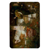 Sleeping Beauty (Enchanting Fairy Tale Scene) Magneet (Verticaal)