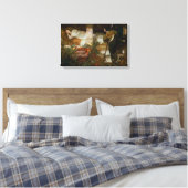 Sleeping Beauty (Prince Charming and His Princess) Canvas Afdruk (Insitu (Slaapkamer))