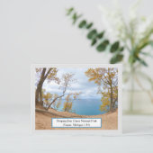 Sleeping Beer Dunes, Lake Michigan / Herfstrust Briefkaart (Staand voorkant)