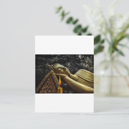 Sleeping Boeddha Briefkaart (Staand voorkant)