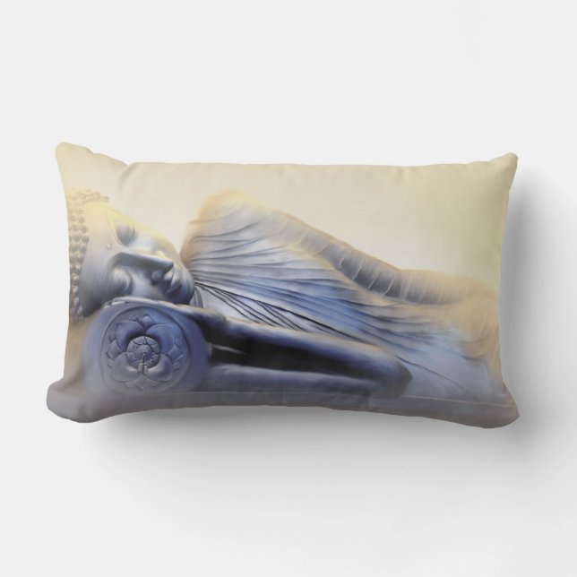 Sleeping Boeddha III Kussen (Voorkant)