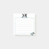 Sleeping Boston Terrier Post merkt op Post-it® Notes (Voorkant)